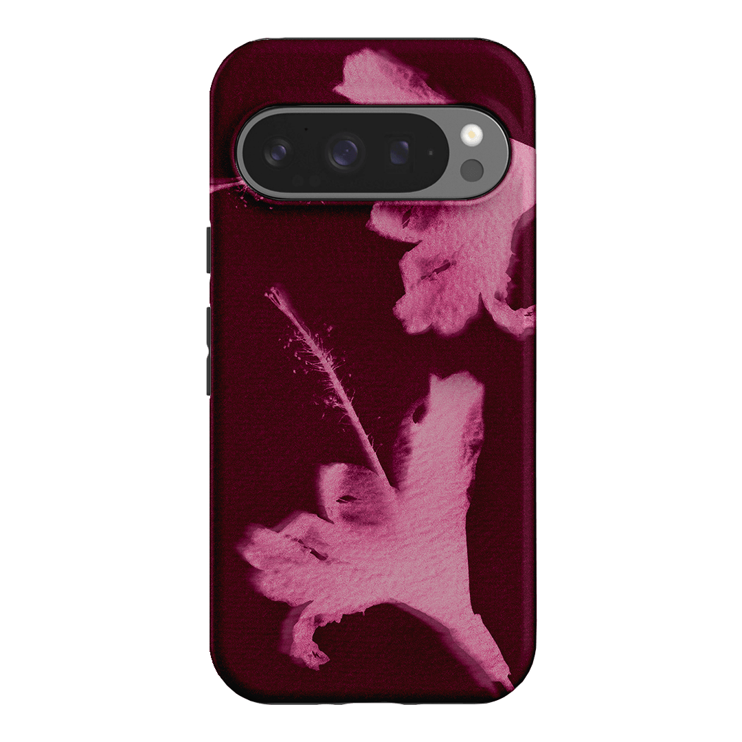 Hibiscus Glow Printed Phone Cases Google Pixel 9 Pro / Armoured by Sally Hungerford - The Dairy