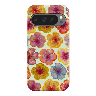 Hibiscus Holiday Sorbet Printed Phone Cases Google Pixel 9 Pro / Armoured by BG. Studio - The Dairy
