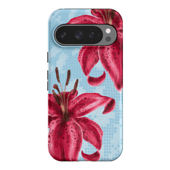 Lillies Printed Phone Cases Google Pixel 9 Pro / Armoured by Sally Hungerford - The Dairy
