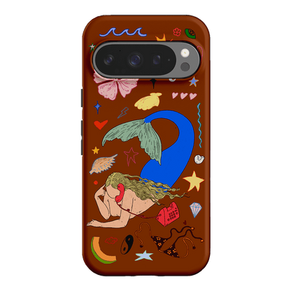 Mermaid Salad Chocolate Printed Phone Cases Google Pixel 9 Pro / Armoured by Easty Beasty - The Dairy