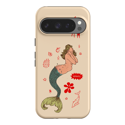 Mimi Cream Printed Phone Cases Google Pixel 9 Pro / Armoured by Easty Beasty - The Dairy