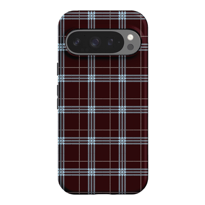 Mocha Plaid Printed Phone Cases Google Pixel 9 Pro / Armoured by The Dairy - The Dairy