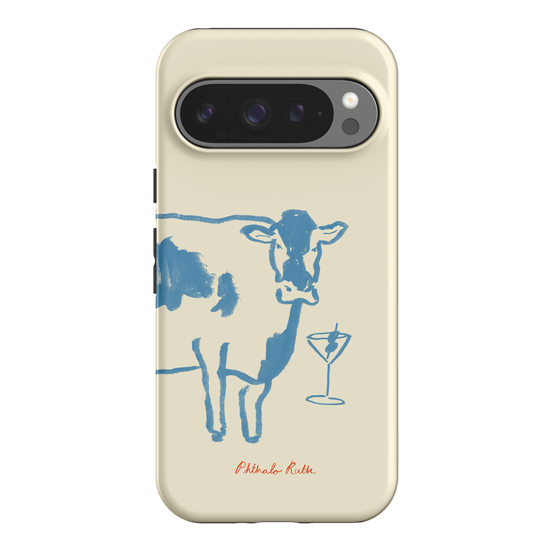 Mootini Blue Printed Phone Cases by Phthalo Ruth - The Dairy
