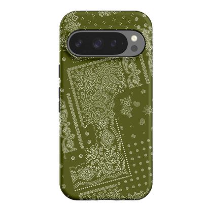 Paisley Fern Printed Phone Cases Google Pixel 9 Pro / Armoured by The Dairy - The Dairy
