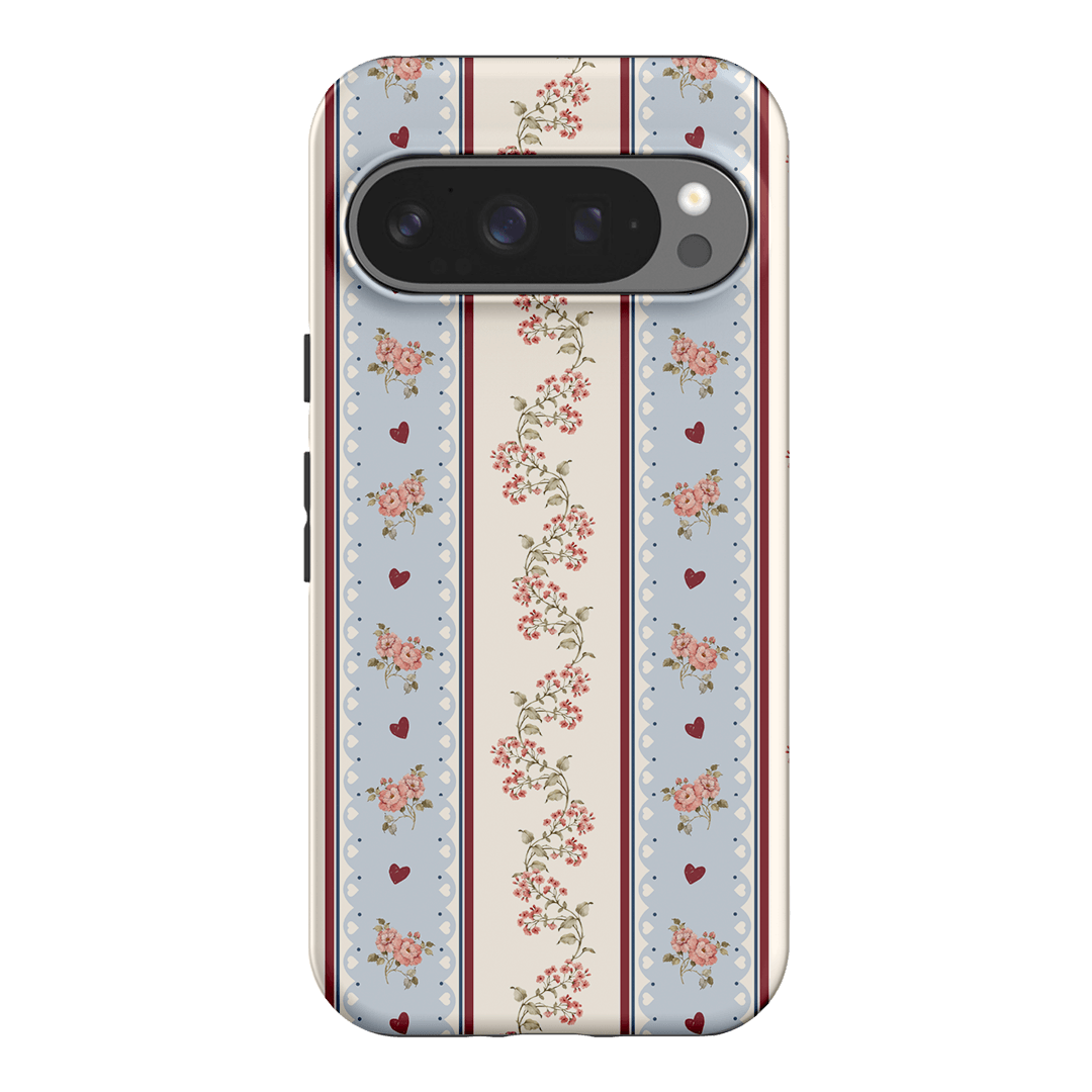 Pastel Stripe Printed Phone Cases Google Pixel 9 Pro / Armoured by Kasiags Art - The Dairy