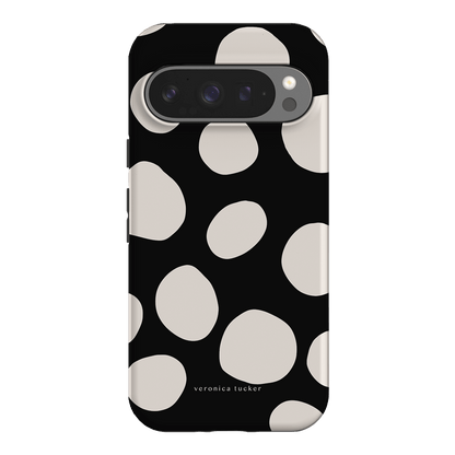 Pebbles Noir Printed Phone Cases Google Pixel 9 Pro / Armoured by Veronica Tucker - The Dairy