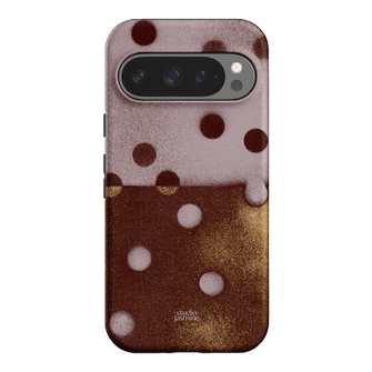 Rust Polka Dot Printed Phone Cases Google Pixel 9 Pro / Armoured by Jasmine Dowling - The Dairy