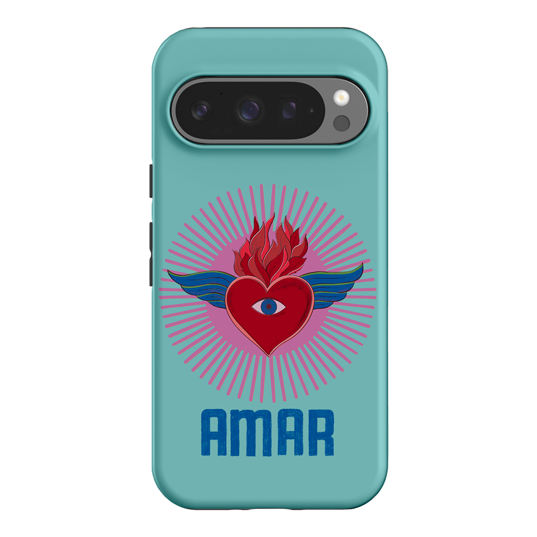 Sacred Heart Printed Phone Cases Google Pixel 9 Pro / Armoured by Fenton & Fenton - The Dairy