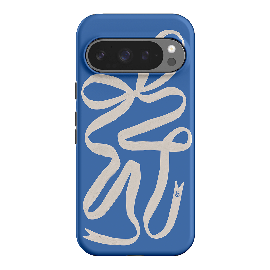 Something Blue Ribbon Printed Phone Cases Google Pixel 9 Pro / Armoured by Jasmine Dowling - The Dairy