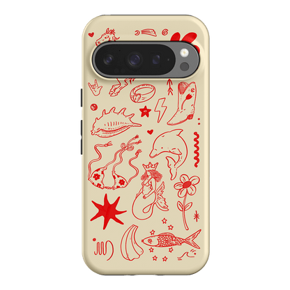 Spiced Cowboy Cream Printed Phone Cases Google Pixel 9 Pro / Armoured by Easty Beasty - The Dairy