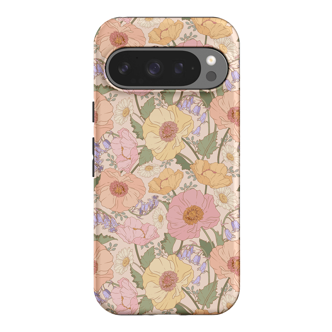 Spring Poppy Printed Phone Cases Google Pixel 9 Pro / Armoured by Kasiags Art - The Dairy