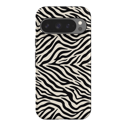 Zebra Ink Printed Phone Cases Google Pixel 9 Pro / Armoured by The Dairy - The Dairy