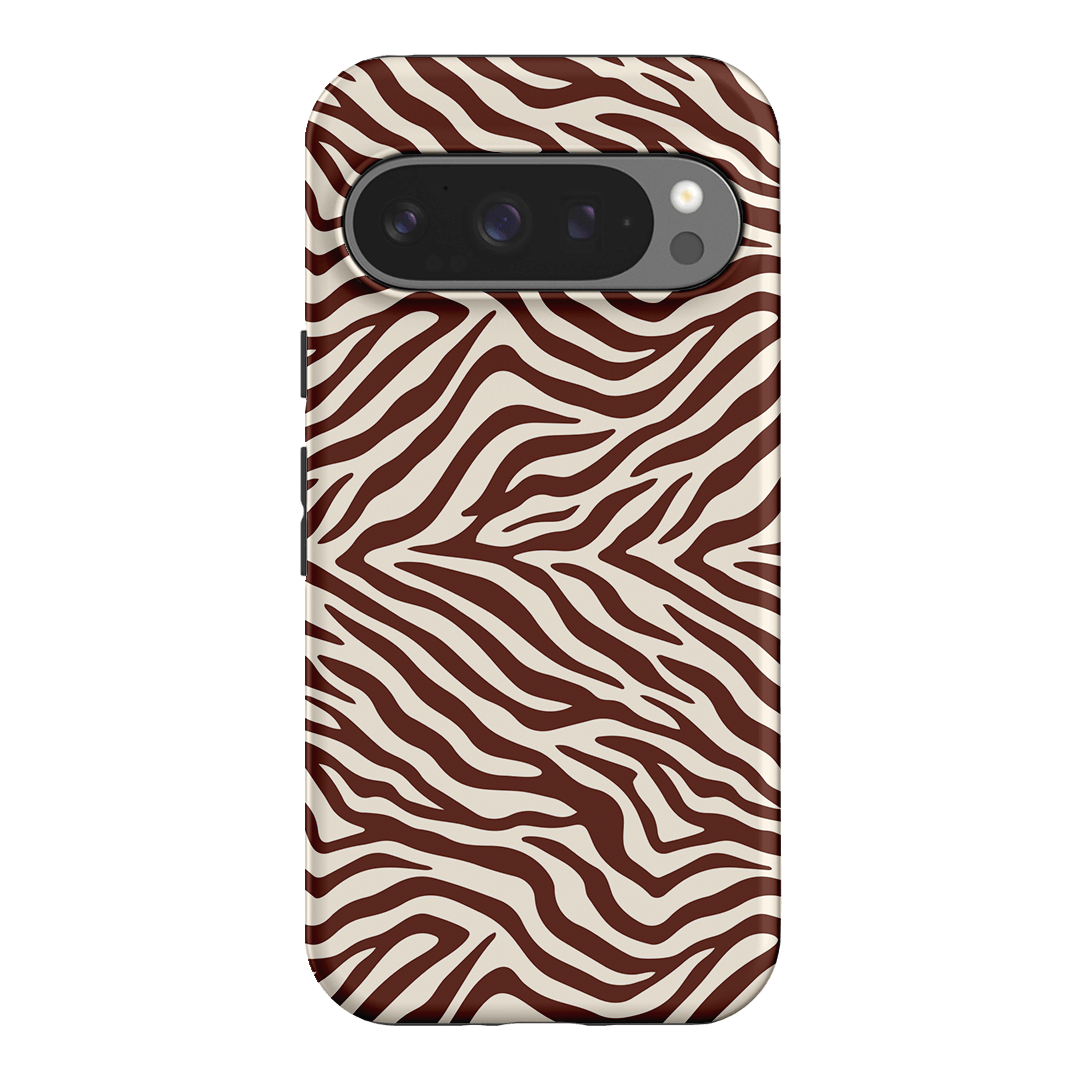 Zebra Toast Printed Phone Cases Google Pixel 9 Pro / Armoured by The Dairy - The Dairy