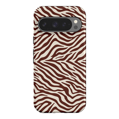 Zebra Toast Printed Phone Cases Google Pixel 9 Pro / Armoured by The Dairy - The Dairy