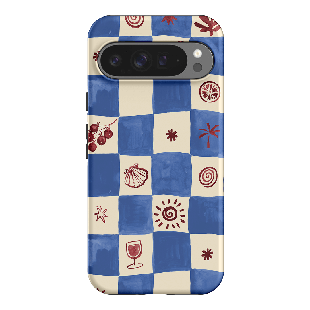 Afternoon Mezze Cornflower Printed Phone Cases Google Pixel 9 Pro XL / Armoured by Charlie Taylor - The Dairy