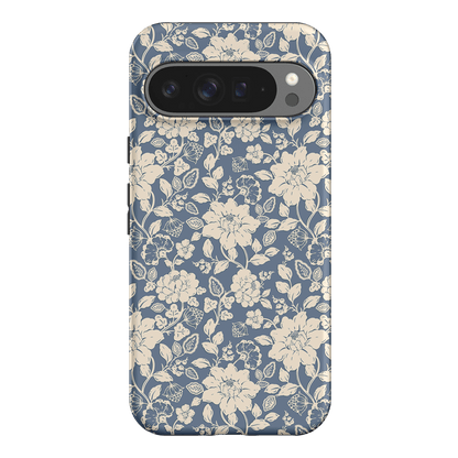 Blue Garden Printed Phone Cases Google Pixel 9 Pro XL / Armoured by Kasiags Art - The Dairy
