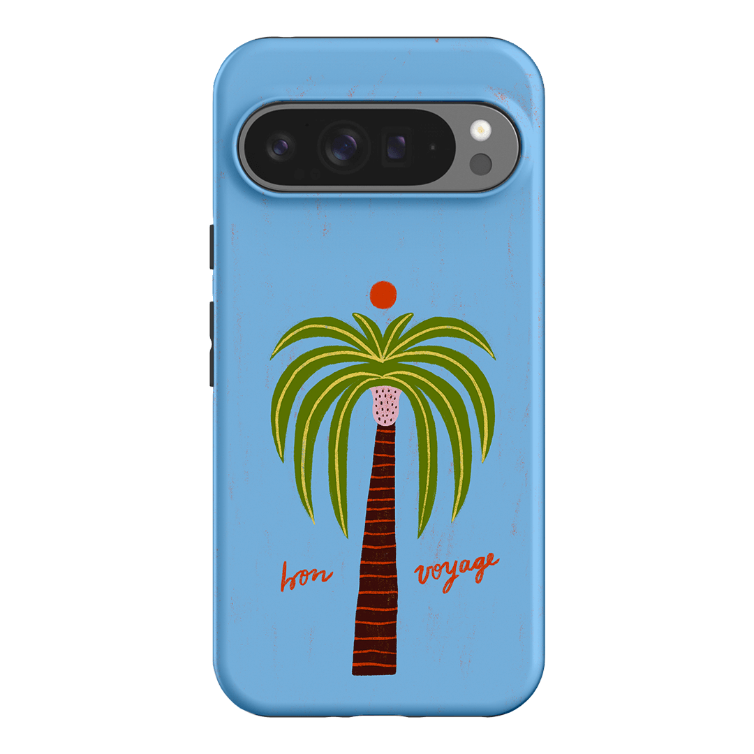 Bon Voyage Blue Printed Phone Cases Google Pixel 9 Pro XL / Armoured by Marie Faurrite - The Dairy