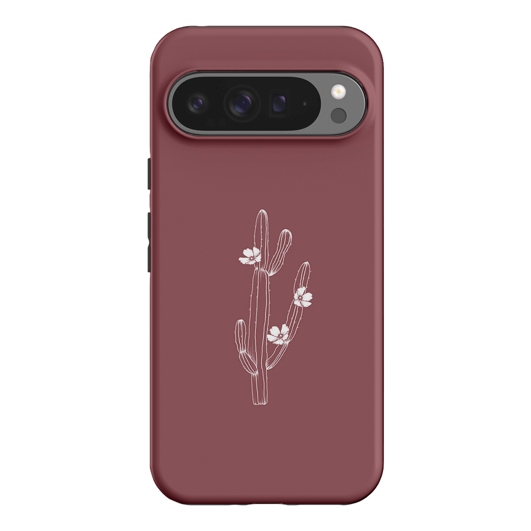 Cactus Flower Printed Phone Cases Google Pixel 9 Pro XL / Armoured by Typoflora - The Dairy
