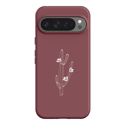 Cactus Flower Printed Phone Cases Google Pixel 9 Pro XL / Armoured by Typoflora - The Dairy
