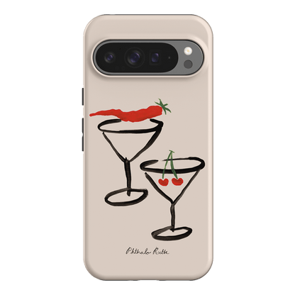Chilli Cherry Printed Phone Cases by Phthalo Ruth - The Dairy