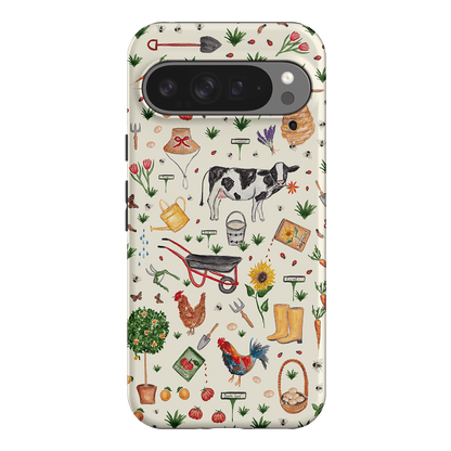 Farm Stay Printed Phone Cases Google Pixel 9 Pro XL / Armoured by BG. Studio - The Dairy
