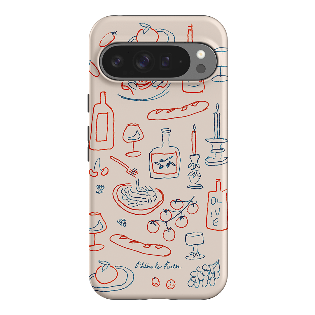 Italian Fare Printed Phone Cases Google Pixel 9 Pro XL / Armoured by Phthalo Ruth - The Dairy