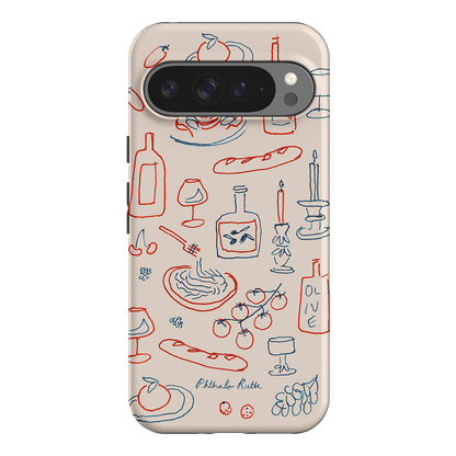 Italian Fare Printed Phone Cases Google Pixel 9 Pro XL / Armoured by Phthalo Ruth - The Dairy