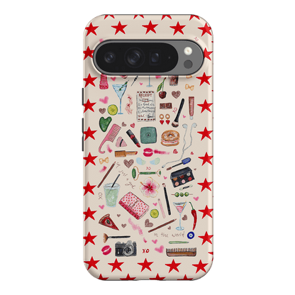 Just A Girl Printed Phone Cases Google Pixel 9 Pro XL / Armoured by BG. Studio - The Dairy