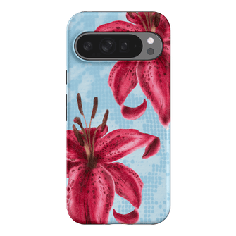 Lillies Printed Phone Cases Google Pixel 9 Pro XL / Armoured by Sally Hungerford - The Dairy