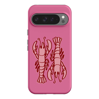 Lobster Love Pink Printed Phone Cases Google Pixel 9 Pro XL / Armoured by The Dairy - The Dairy