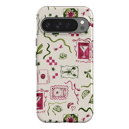 Martini Gal Printed Phone Cases Google Pixel 9 Pro XL / Armoured by Charlie Taylor - The Dairy