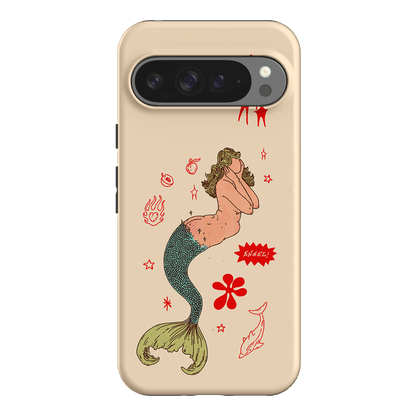 Mimi Cream Printed Phone Cases Google Pixel 9 Pro XL / Armoured by Easty Beasty - The Dairy