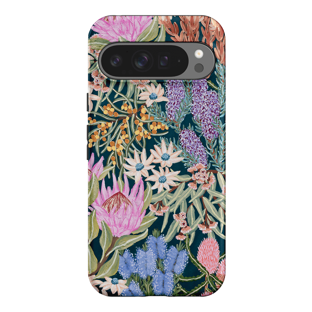 Moonlit Floral Printed Phone Cases Google Pixel 9 Pro XL / Armoured by Amy Gibbs - The Dairy