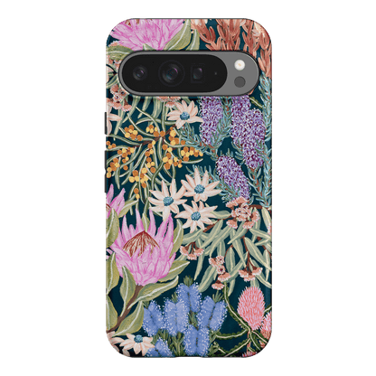 Moonlit Floral Printed Phone Cases Google Pixel 9 Pro XL / Armoured by Amy Gibbs - The Dairy