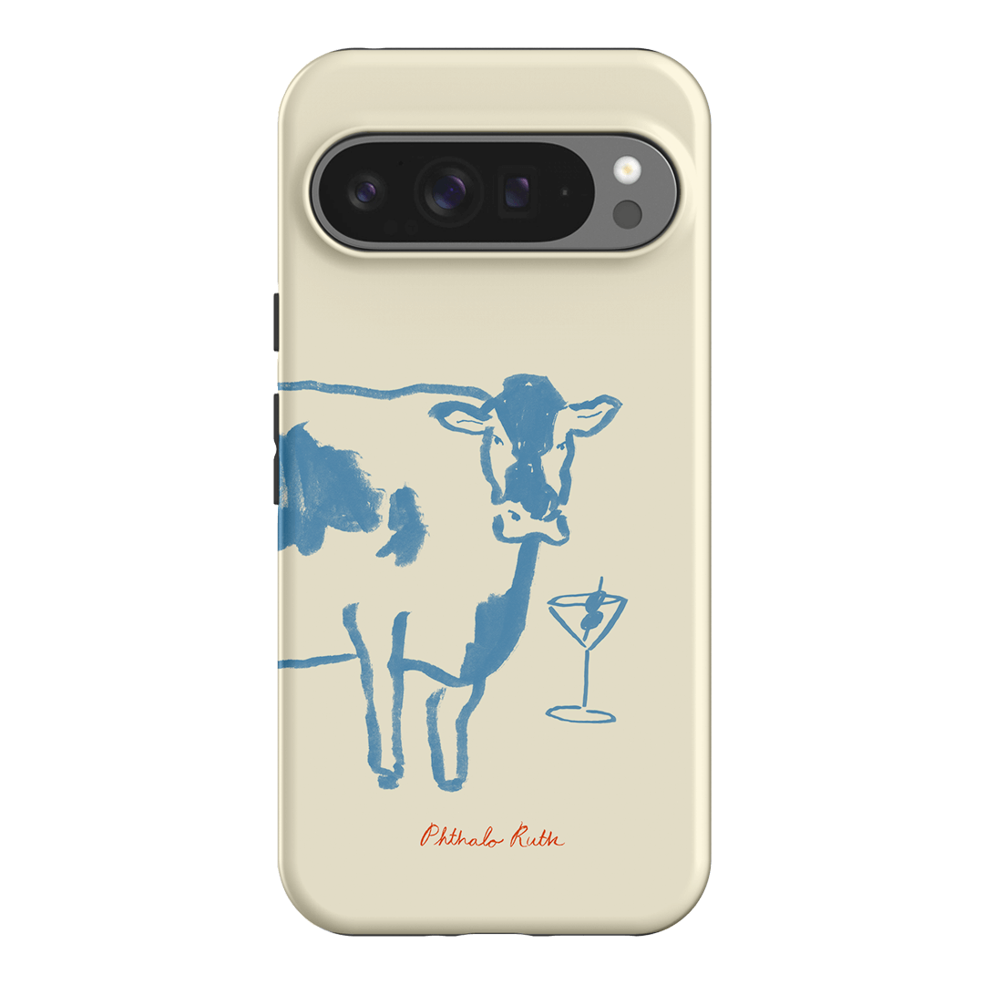 Mootini Blue Printed Phone Cases by Phthalo Ruth - The Dairy