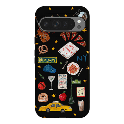 NYC Noir Printed Phone Cases Google Pixel 9 Pro XL / Armoured by BG. Studio - The Dairy