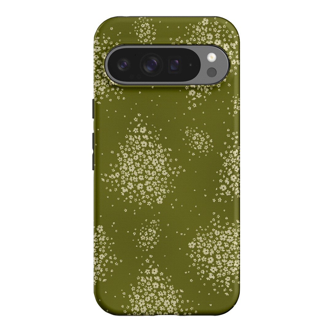 Olive Bloom Printed Phone Cases Google Pixel 9 Pro XL / Armoured by Veronica Tucker - The Dairy