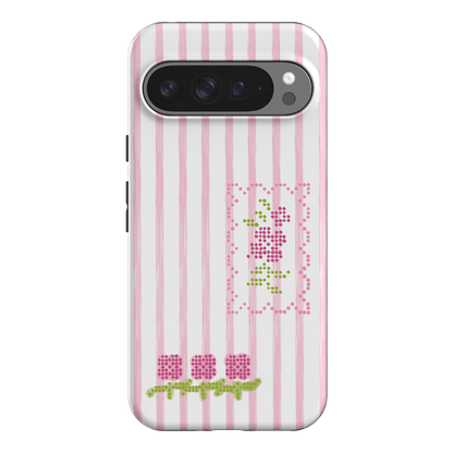 Patchwork Pink Printed Phone Cases Google Pixel 9 Pro XL / Armoured by Kayla Carr - The Dairy