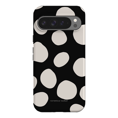 Pebbles Noir Printed Phone Cases Google Pixel 9 Pro XL / Armoured by Veronica Tucker - The Dairy