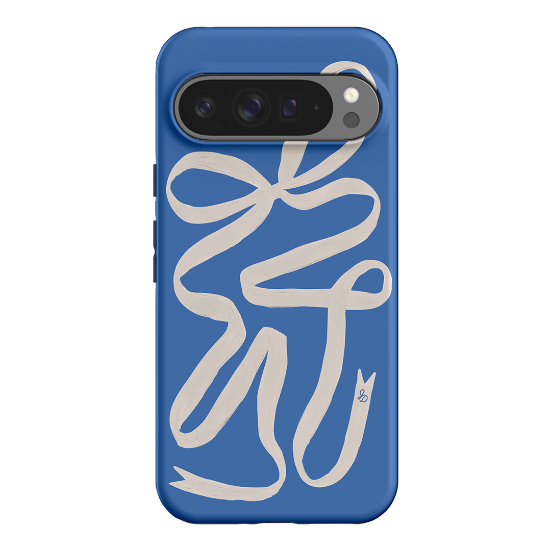 Something Blue Ribbon Printed Phone Cases Google Pixel 9 Pro XL / Armoured by Jasmine Dowling - The Dairy