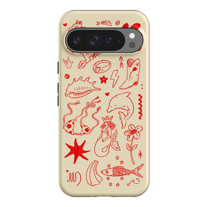 Spiced Cowboy Cream Printed Phone Cases Google Pixel 9 Pro XL / Armoured by Easty Beasty - The Dairy