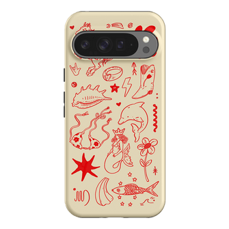 Spiced Cowboy Cream Printed Phone Cases Google Pixel 9 Pro XL / Armoured by Easty Beasty - The Dairy