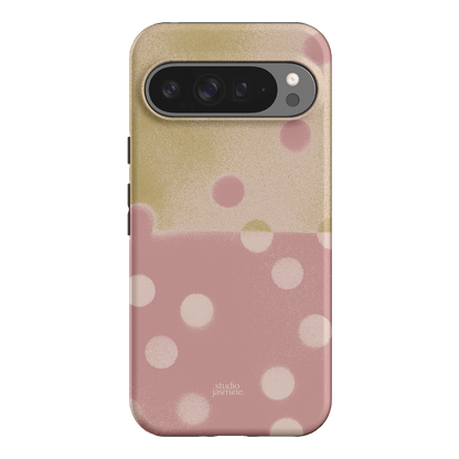 Strawberry Polka Dot Printed Phone Cases Google Pixel 9 Pro XL / Armoured by Jasmine Dowling - The Dairy