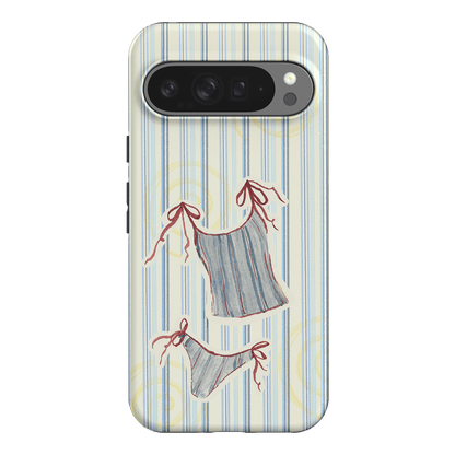 Stripe Tankini Printed Phone Cases Google Pixel 9 Pro XL / Armoured by Kayla Carr - The Dairy