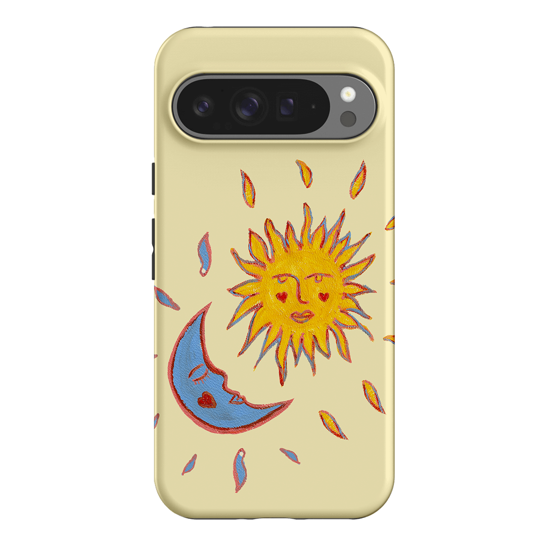 Sun & Moon Yellow Printed Phone Cases Google Pixel 9 Pro XL / Armoured by BG. Studio - The Dairy