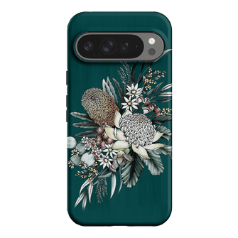 Teal Native Printed Phone Cases Google Pixel 9 Pro XL / Armoured by Typoflora - The Dairy