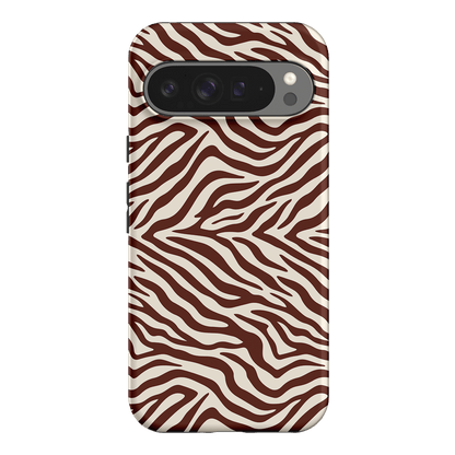 Zebra Toast Printed Phone Cases Google Pixel 9 Pro XL / Armoured by The Dairy - The Dairy