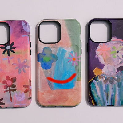 Georgia Flower Printed Phone Cases iPhone 16 / Armoured by Kate Eliza - The Dairy