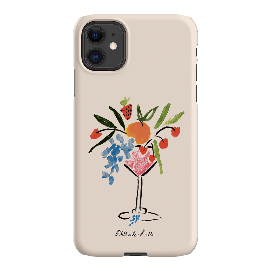 Abundance Martini Printed Phone Cases iPhone 11 / Snap by Phthalo Ruth - The Dairy