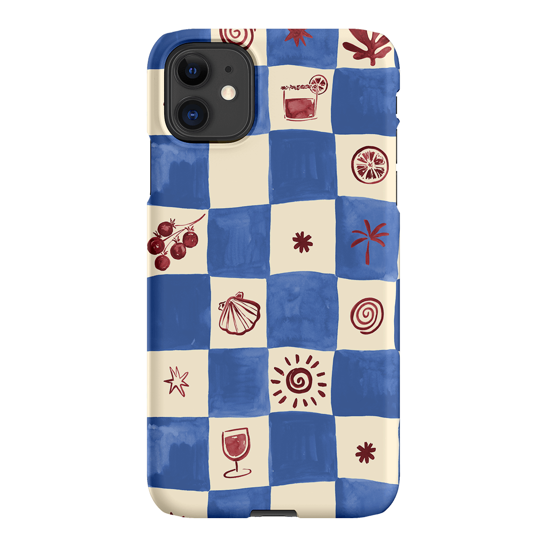 Afternoon Mezze Cornflower Printed Phone Cases iPhone 11 / Snap by Charlie Taylor - The Dairy